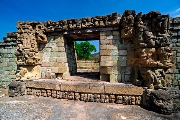 The Maya ruins at Copan in Honduras have stood the test of time. (bennytrapp / Adobe Stock)