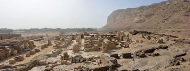 The ruins of the ancient trading town of Athribis in Egypt. (Eberhard Karls University of Tübingen)