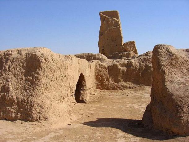 Las ruinas de la antigua ciudad de la Ruta de la Seda de Gaochang, que está cerca del cementerio de Astana, al sureste de Turpan, China. (Colegota / CC BY-SA 2.5 ES)