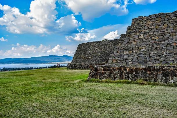 The ruins of Tzintzúntzan in Mexico, once the center of the Purépecha empire. (Marcos / Adobe Stock)