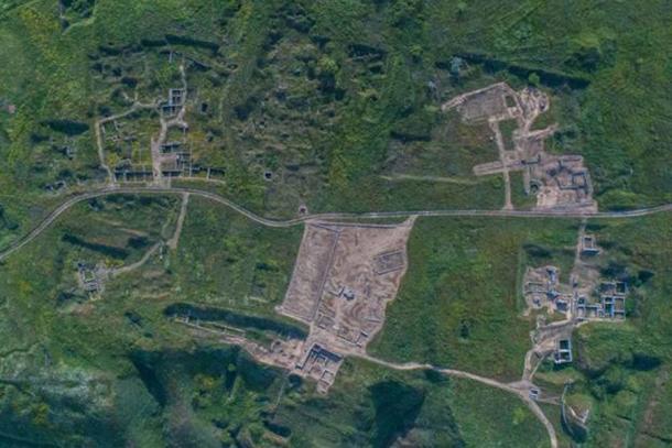 Evidence of the ancient settlement of Olbia in what is modern-day Ukraine, on the Black Sea. (Ukrainer)