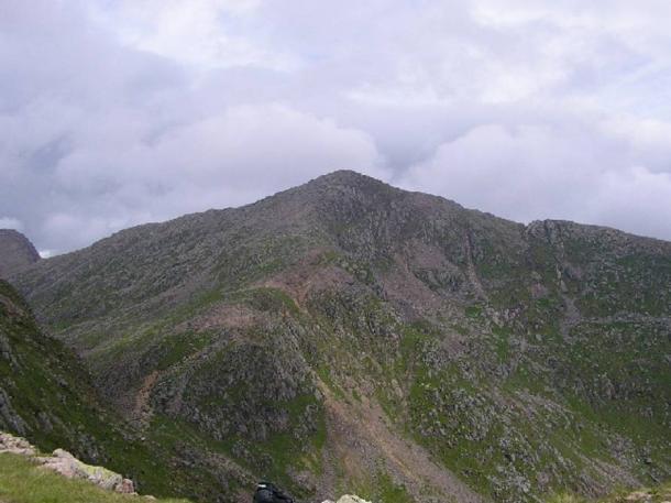 The sacred Ben Cruachan in Scotland, seen from Meall Cunanail.