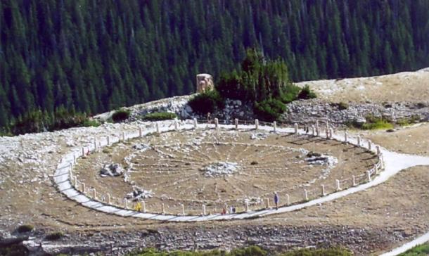 An example if a sacred Medicine Wheel (Public Domain)