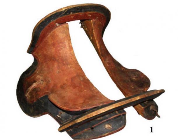 The saddle, which had wings, is described as perfectly preserved. (Nikolai Seregin / CC BY-SA 4.0)