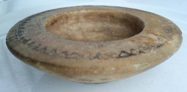100 AD Roman miniature salt dish.
