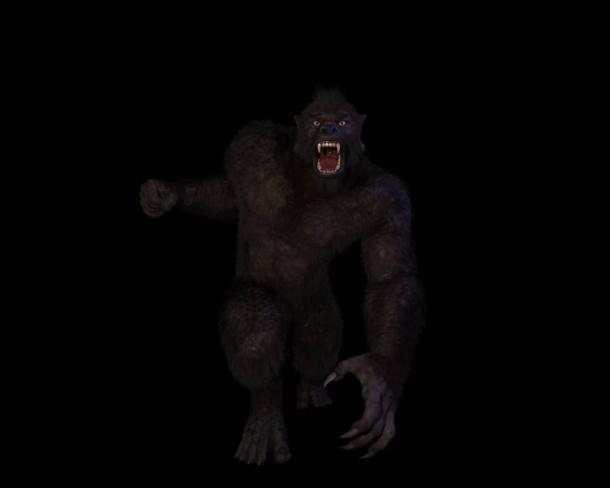 The Chupacabra of Puerto Rico is sometimes described as a type of terrifying large ape. (GARETH  /Adobe Stock)