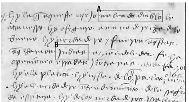 The secret Memorial Portugués, advising Queen Isabel that Portugal engineered the Treaty of Tordesillas specifically to safeguard the best territories for herself. Note how King John II is called  (A) “an evil devil,” malvado diablo, and (B) how the “Indies,” Indias, that Columbus visited are described as NOT the real India. (Via author)
