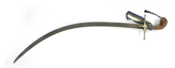 A 'shamshir' sword of Persian origin