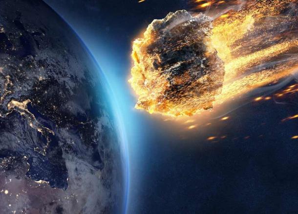 Los meteoritos, o estrellas fugaces, se producen cuando los fragmentos se calientan al entrar en la atmósfera de la Tierra. Si sobreviven para llegar a la superficie de la Tierra, se les conoce como meteoritos. (lassedesignen / Adobe Stock)