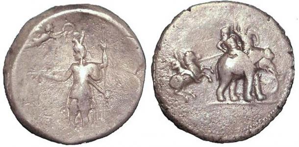 Alexander the Great silver victory coin c.322 BC.