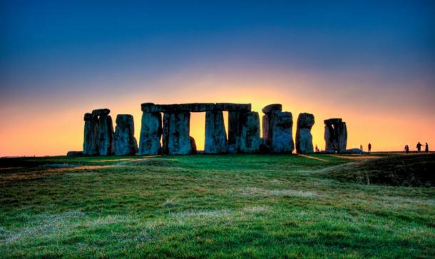 The world-famous site of Stonehenge, Wiltshire