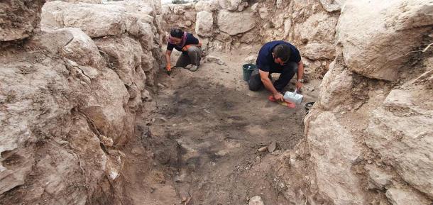 The work of archaeologists at sites as large and ancient as the recently unearth Hellenistic fortress in south-central Israel is painstakingly slow but very thorough. (Israel Antiquities Authority)