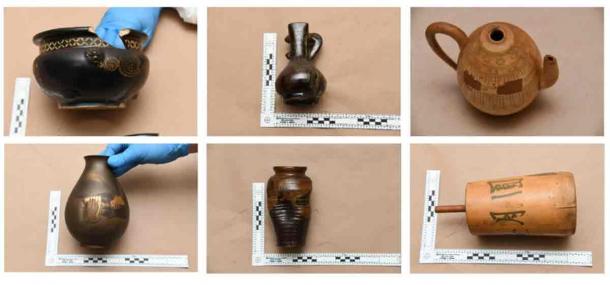 Six more of the total 22 objects that were recovered and repatriated. FBI Boston