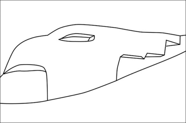 At first sight, the hulking griffin depiction resembles eagle-headed mythical creatures of this kind in Siberia's Scythian culture which held sway between 2,000 and 3,000 years ago. 