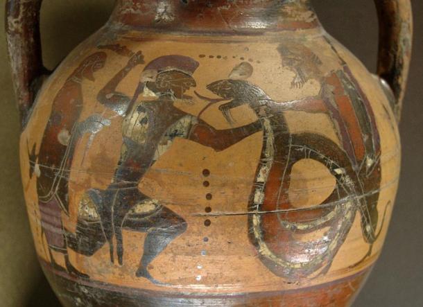 Ancient Greeks used snakes as weapons of war