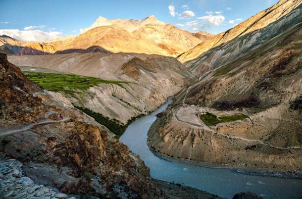 The spectacular route to Phugtal Monastery