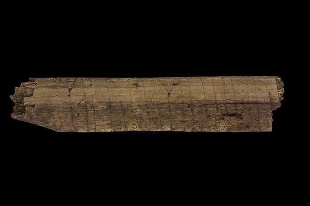 The stick discovered in Oslo featured runic writing in both Latin and Norse. (Jani Causevic / NIKU)