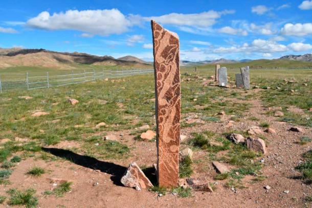 Yacimiento de piedra de venado de la Edad del Bronce cerca de Morón, al norte de Mongolia (Richard Mortel/CC BY 2.0)