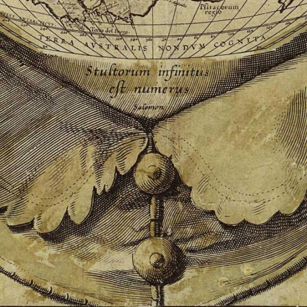 Close up of the engraving wording: ‘stultorum infinitus est numerus’ - ‘the number of fools is infinite’
