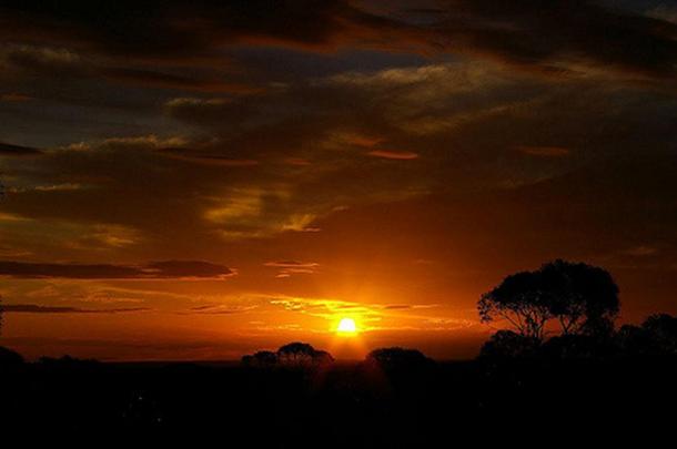 Sunset, Maralinga, Australia