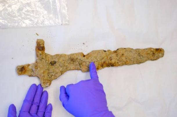 This is probably the first such sword found in Rogaland. 