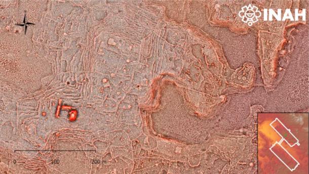 Cutting-edge scan technology has revealed hereto unknown details about the Maya metropolis of Calakmul in Mexico’s Yucatan province. (INAH)