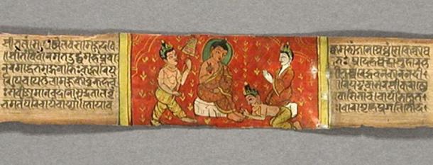 A 12th century text of the Samhita of Sushruta (Los Angeles County Museum Of Art / Public Domain)