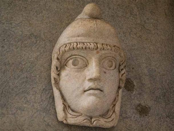 An Attis theatrical mask from the 2nd century AD. Attis’ self-castration was emulated by the galli, the priests of the cult of Cybele (Egisto Sani / CC BY NC 2.0)