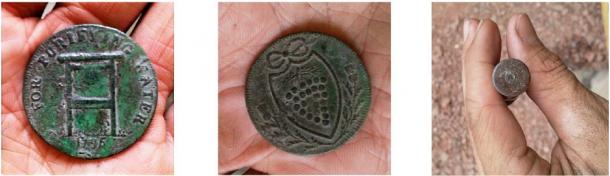 A token and bullet have been unearthed