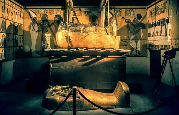 La tumba de Tutankamón.  Fuente: Jaroslav Moravcik / Adobe Stock