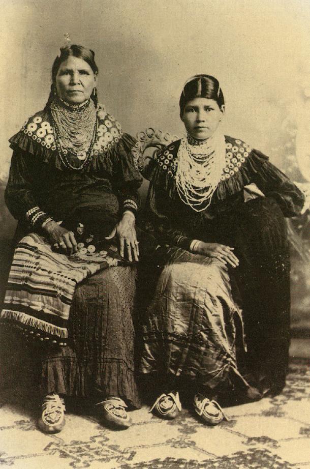 Members of the Lenape (Oklahoma) tribe.