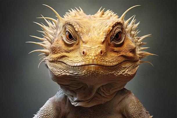 A tuatara is a reptile native to 32 islands off New Zealand. (CB / Adobe Stock)