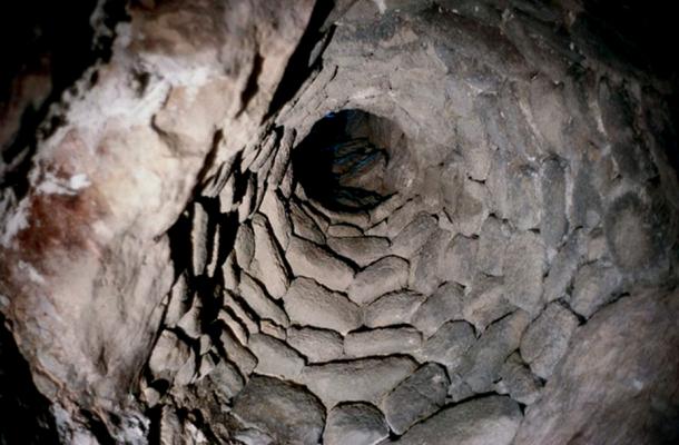 The underground astronomical observatory found on the upper terrace