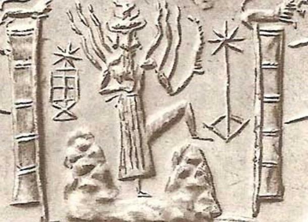 The Sumerian deity, Utu
