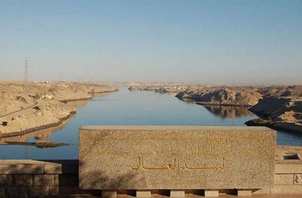 A view of Aswan High Dam.