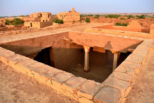 The abandoned village of Kuldhara in India. (SONAL / Adobe Stock)