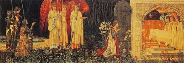 William Morris’s vision of the Holy Grail.