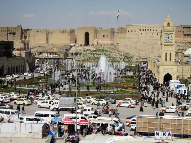 Los muros de la Ciudadela de Erbil en Irak. (Wahlen / CC0)