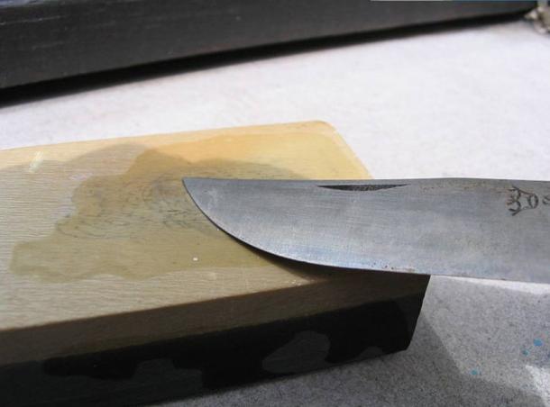 The whetstone of Tudwal Tudglyd would imbue any sword sharpened on it with deathly qualities.