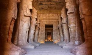 Great Pillared Hall, Temple of Ramesses II, Abu Simbel