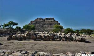 Cañada de la Virgen is a protected national monument in Mexico. Source: INAH