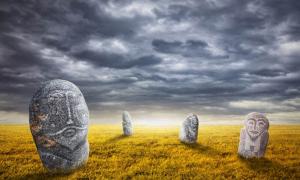 The Eerie Balbal Statues of the Eurasian Steppe