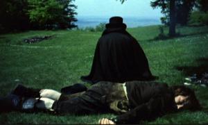 Screen shot from the film ‘Enigma of Kaspar Hauser’ (1974).