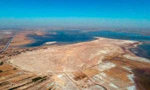 Excavations continue at the impressive and expansive ancient city of Lagash. Drone photo of the site of Lagash (Tell Al Hiba) looking north. This spring was a particularly wet one in Iraq, causing the marshes to surround the site on three sides. Source: Lagash Archaeological Project
