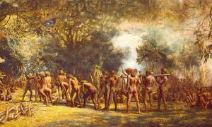 Representation of cannibalism in the Caribbean