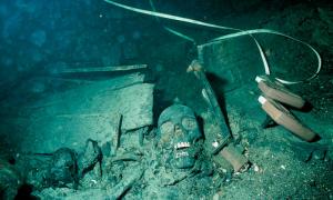 Underwater Kronan excavations that were one of the sources of ancient Scandinavian genes in the study. Source: Lars Einarsson/Cell Press