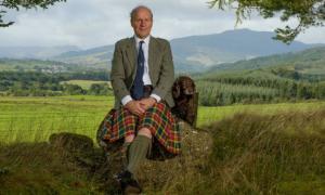 John Michael Baillie-Hamilton Buchanan, the new Chief of Clan Buchanan.