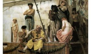 ‘The Slave Market’ (1886) by Gustave Boulanger. 