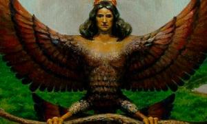 Modern depiction of harpies. Source: Сергей Панасенко-Михалкин / CC BY-SA 3.0