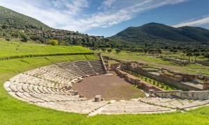 Ancient Greeks Used Moveable Stage in Messene Theater!